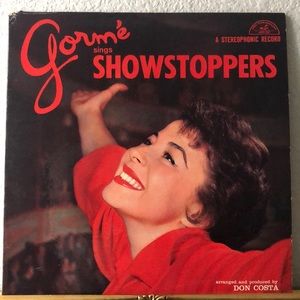 Gorme Sings Showstoppers Vinyl Lp '59